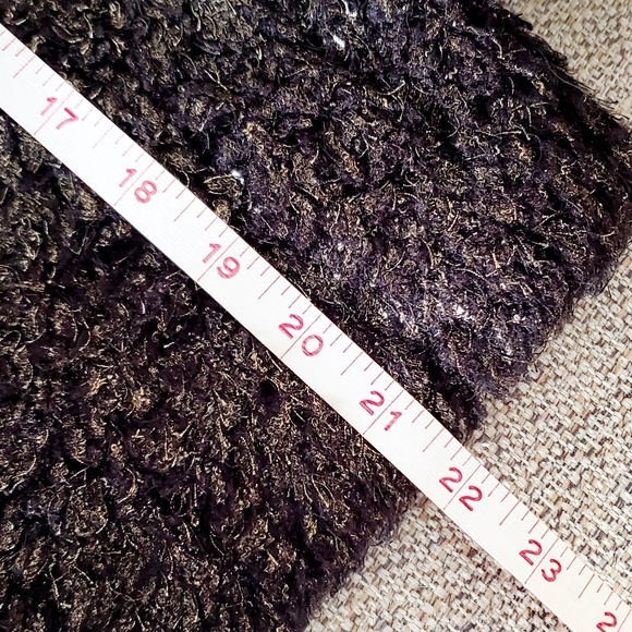 Chelsea & Violet Black Fuzzy Jacket - Picture 12 of 16